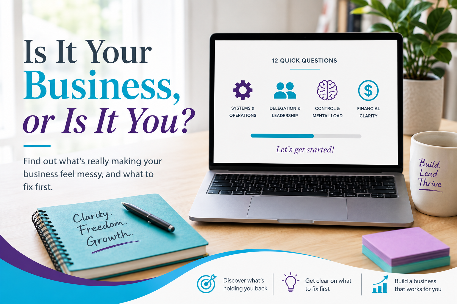 Is it your business or is it you?